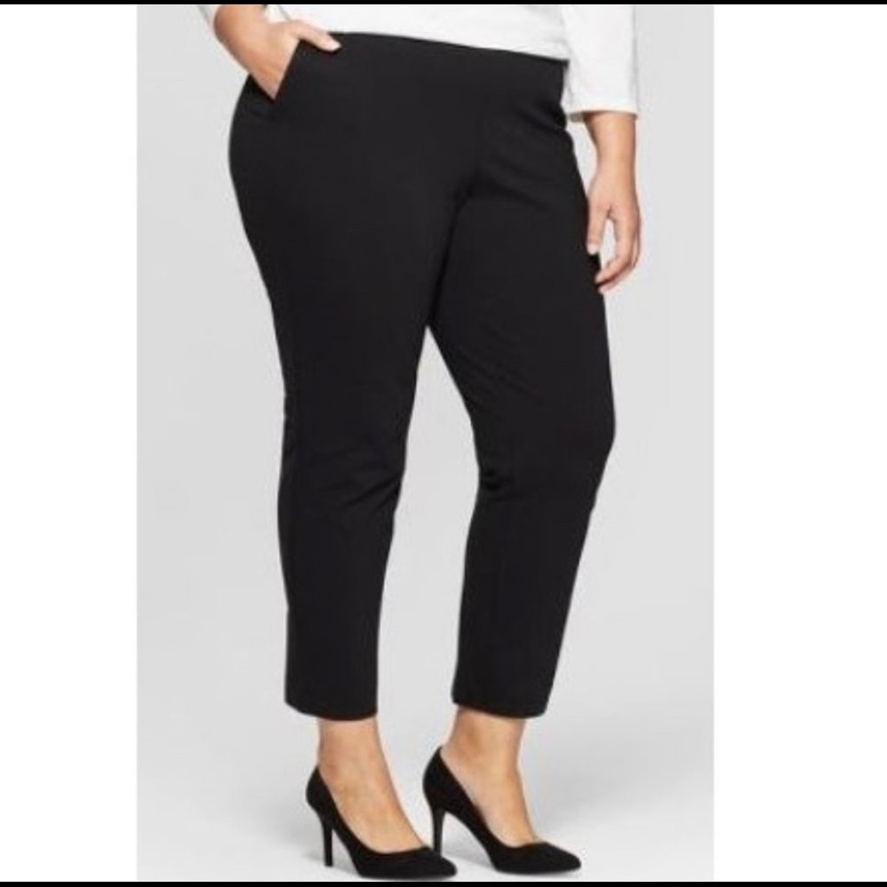 Ava & Viv 4x  black dress pants